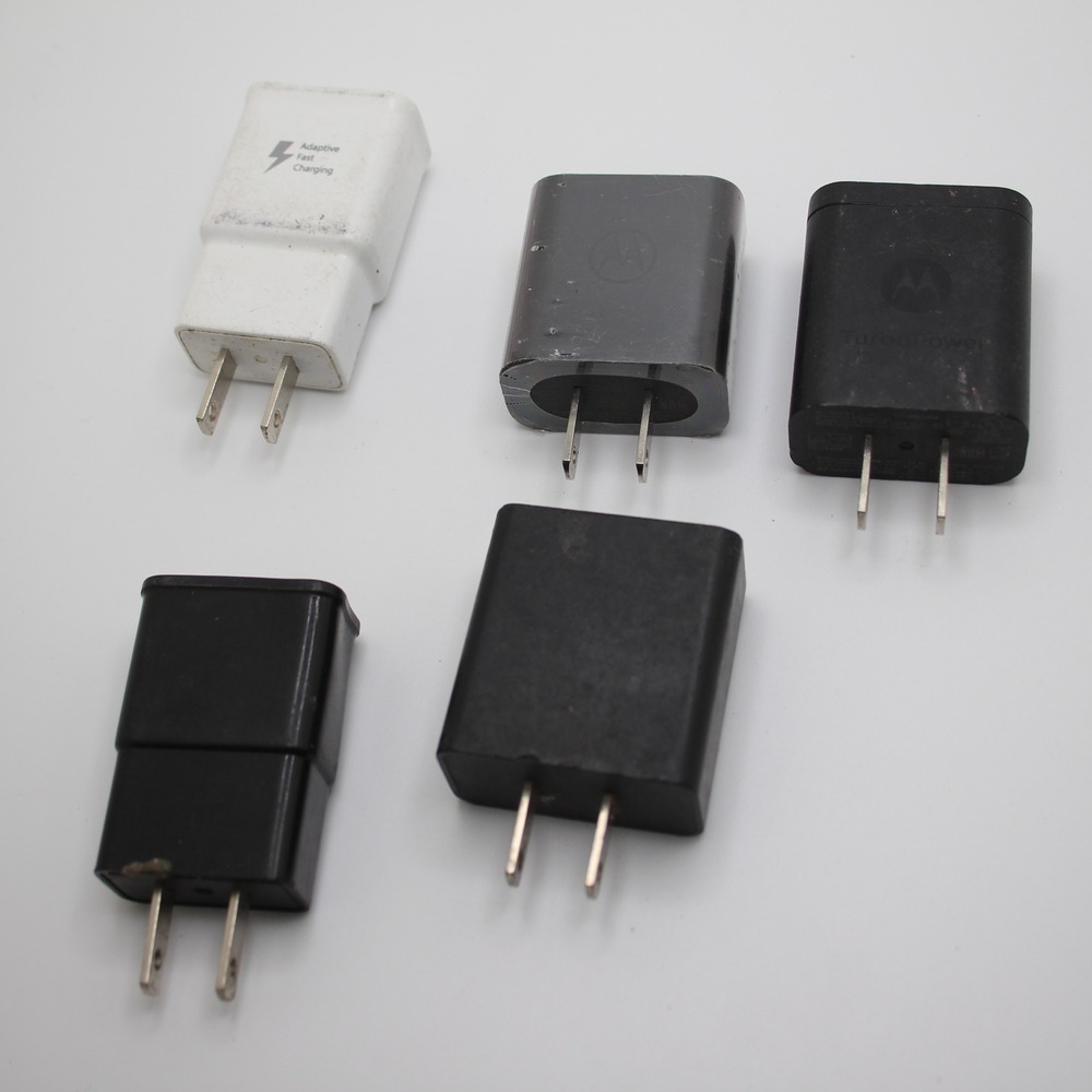 Motorola Wall‎ Charger USB Power Adapter Lot, Fast Adaptive Charging, OEM